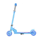 Foldable 80cm Kids Kick Scooters 50KGS Blue Electric Scooter