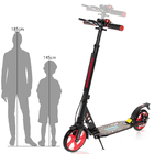 CE Aluminum Alloy Scooter 940mm Kick Scooter Pneumatic Tires