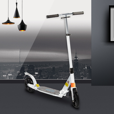 ROHS White Scooter Handle Height