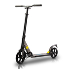 ROHS Foldable Suspension Kick Scooters TPR Kick Scooter With Handbrake