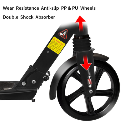 TPR Suspension Kick Scooters ODM Kick Scooter With Disc Brake