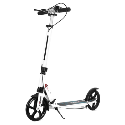 Rear 380mm Adult Scooter With Handbrake CPSC Adult Folding Scooter