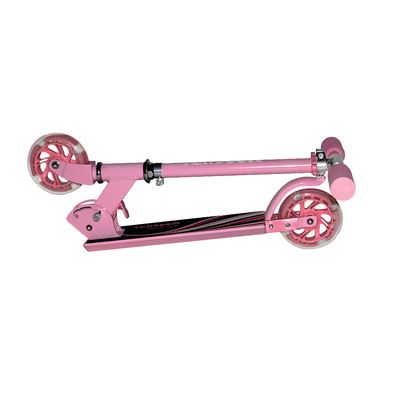 Pink 74.93cm Kick Scooter With Disc Brake CE Kids Skateboard With Handle