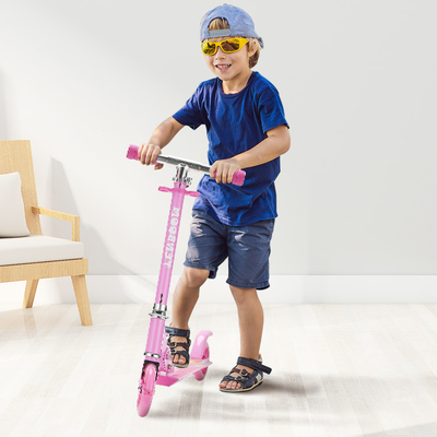 Adjust Height Alloy Kick Scooter 31.5 Inch Scooter For 8 Year Old