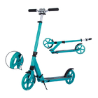 Foldable 100KGS Scooter Handle Height 104cm Pu Wheels Scooter