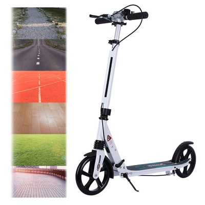 Black ROHS Disc Brake Scooters PU 900mm Sport Kick Scooter