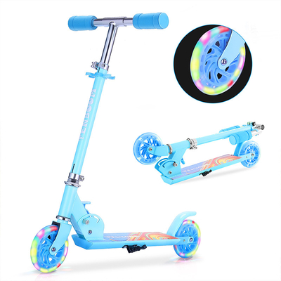 Aluminum Two Wheel Kick Scooter Rear Brake Lightweight Kick Scooter