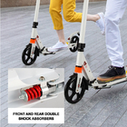 Folding Aluminum Pedal Kick Scooter 220Ibs Load For Adult