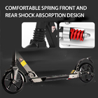 Aluminum Alloy Adult Kick Scooter With 200mm PU Wheels Push Scooters Skateboard