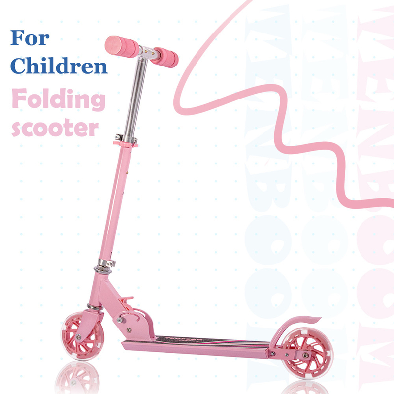 64.5cm Girls Two Wheel Scooter ROHS Aluminum Kick Scooter