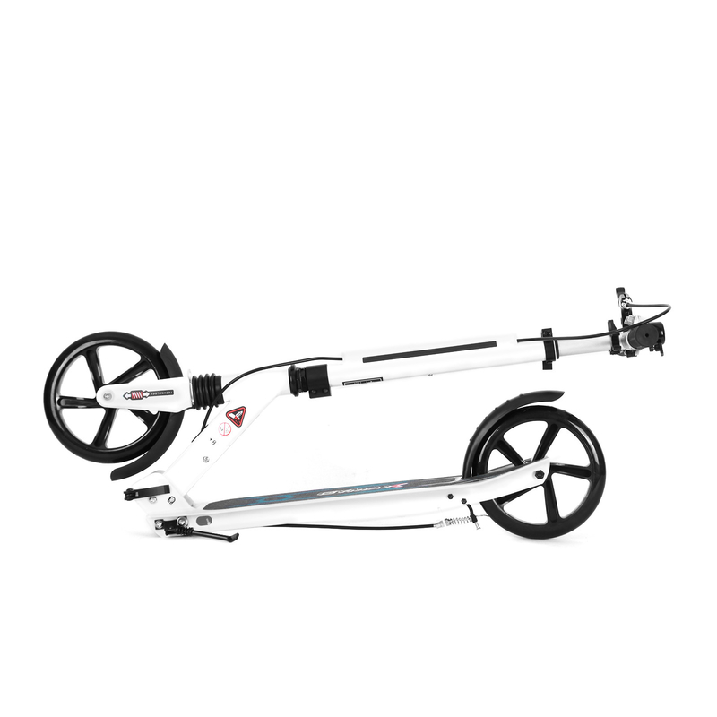 Rear 380mm Adult Scooter With Handbrake CPSC Adult Folding Scooter