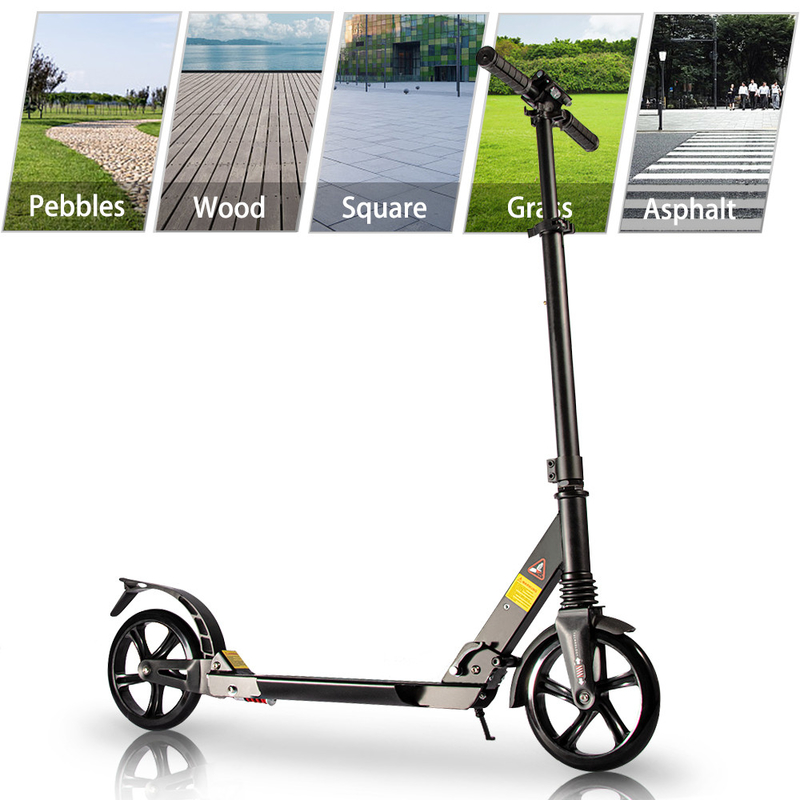 CPSC Foldable Adult Kick Scooters For Teenager Boy 34in