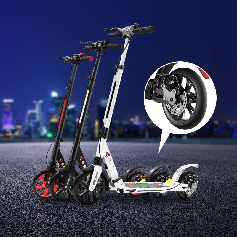 CE Disc Brake Scooters 900mm Height Adjustable Scooters