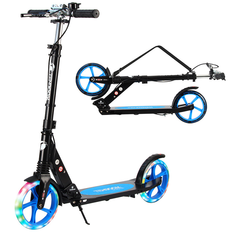 CPC Aluminum alloy Kids Two Wheel Kick Scooter foldable adjustable