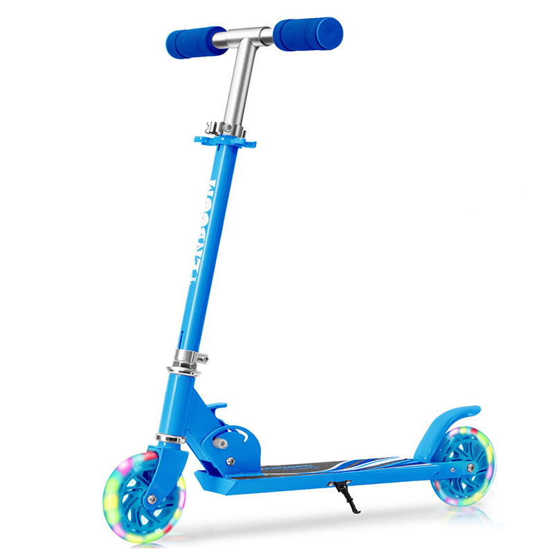 Children Two Wheel Kick Scooter 50kgs Load Foldable Anti Skid