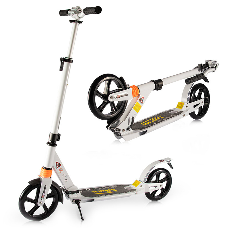 Safe Grips Kids Aluminum Alloy Scooter 100kgs Load Integrated