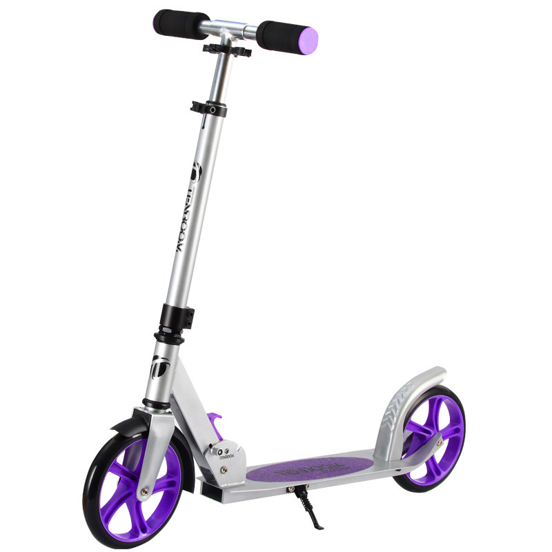 Kids Childhood Two Wheel Kick Scooter Adult Kick Scooter With PU Wheels